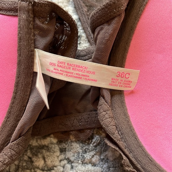 Pink Mauve Racerback Bra - Picture 3 of 4